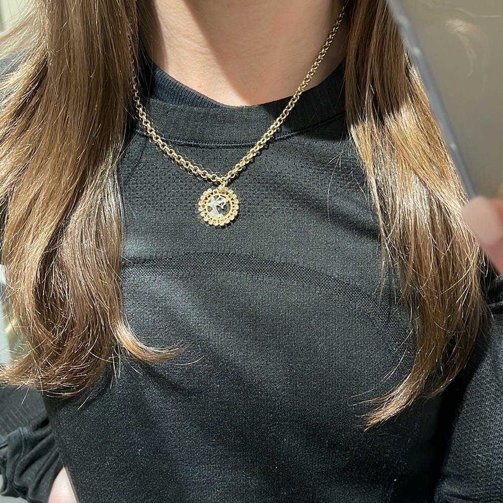 Gold Horoscope Necklace